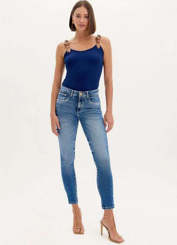 Lança Perfume - Calça Jeans Diana Ankle High A0004