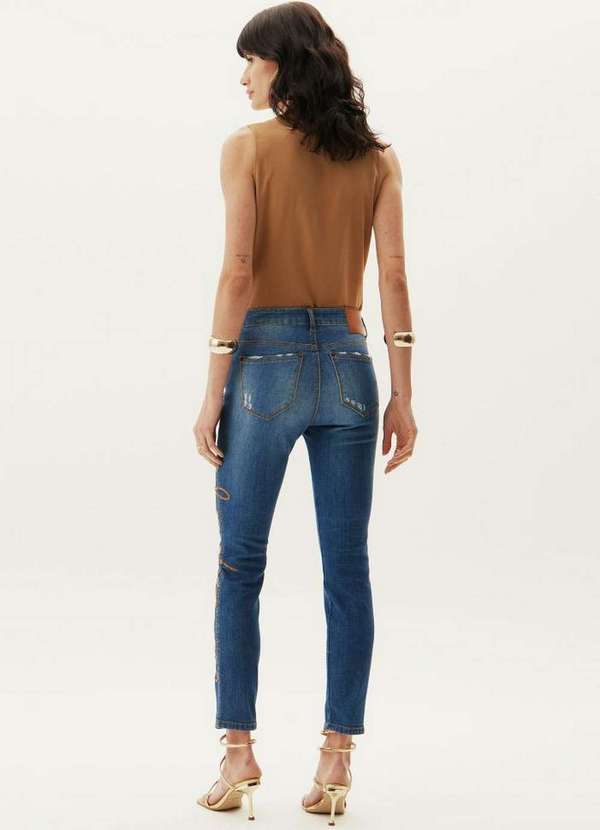 Lança Perfume - Calça Jeans Diana Ankle High A0004