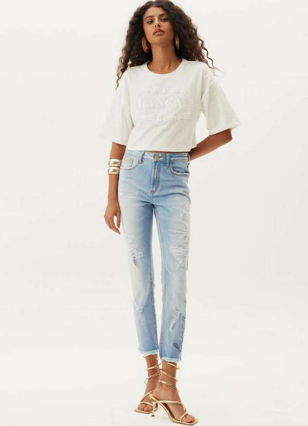 Lança Perfume - Calça Jeans Diana Ankle High A0004