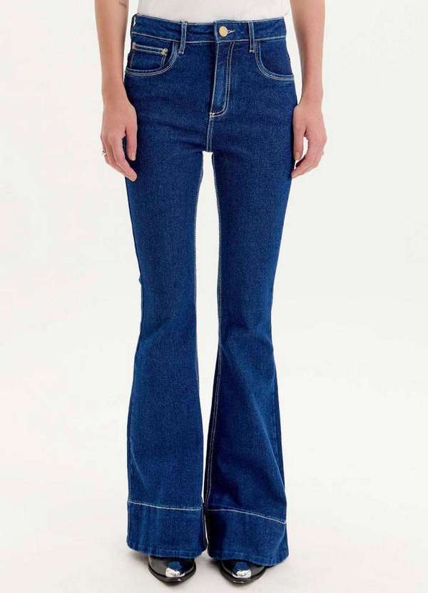Lança Perfume - Calça Jeans Flare Super High A0004 2
