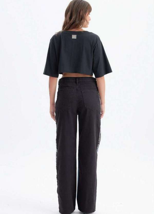 Lança Perfume Easy - Calça Jeans Full Length High A0436 2