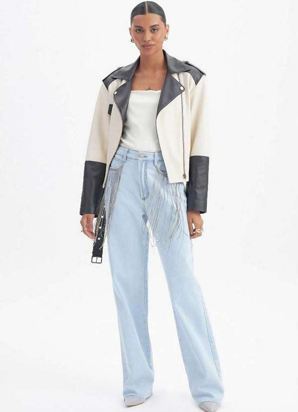 Lança Perfume - Calça Jeans Full Length Relaxed High A0004