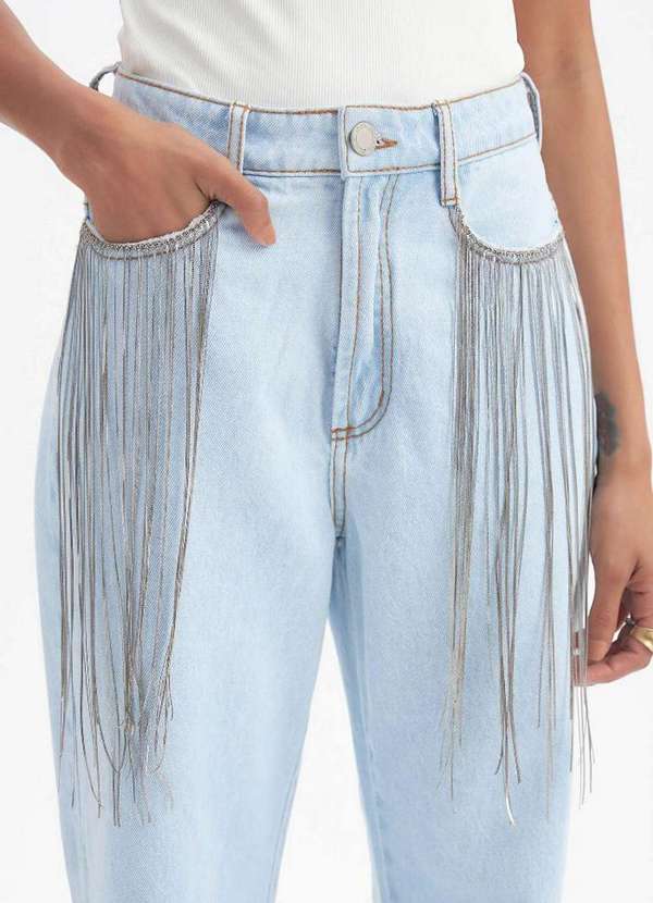 Lança Perfume - Calça Jeans Full Length Relaxed High A0004 3