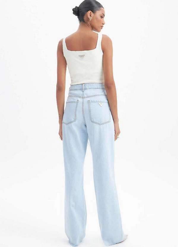Lança Perfume - Calça Jeans Full Length Relaxed High A0004 4