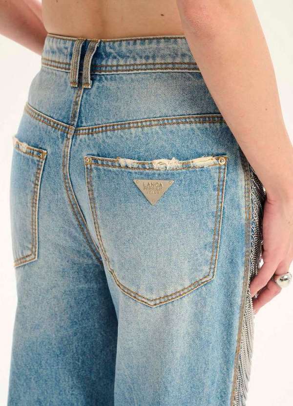 Lança Perfume - Calça Jeans Full Length Super High A0004 5