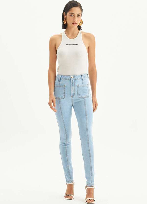 Lança Perfume - Calça Jeans Héstia Skinny Super High A0004 1