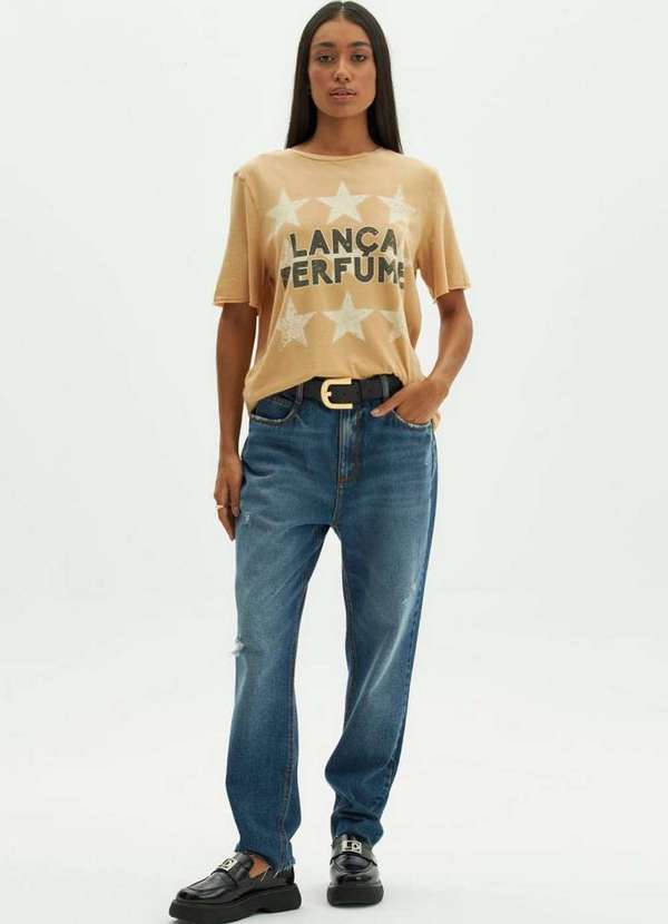 Lança Perfume - Calça Jeans Luna Mom Super High A0004