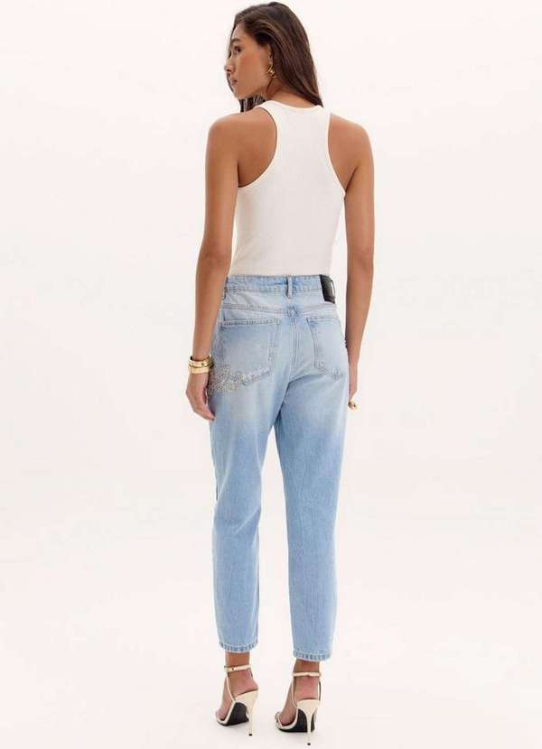 Lança Perfume - Calça Jeans Luna Mom Super High A0004