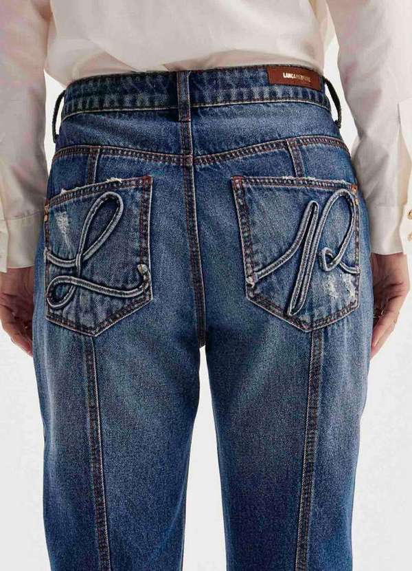 Lança Perfume - Calça Jeans Luna Mom A0004 4