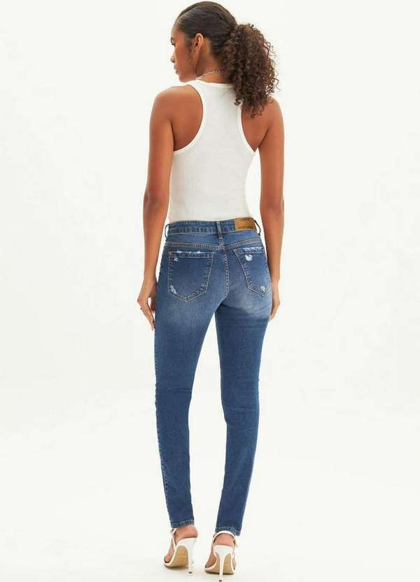 Lança Perfume - Calça Jeans Nix Skinny Cintura Alta A0326