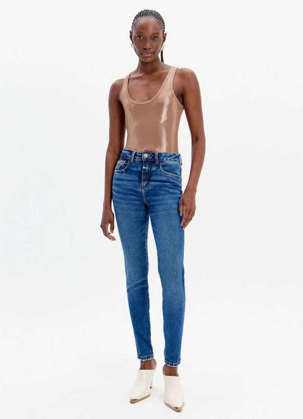 Lança Perfume - Calça Jeans Nix Skinny com Cintura Alta A0004