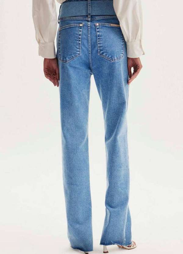 Lança Perfume - Calça Jeans Reta Super High A0004 2