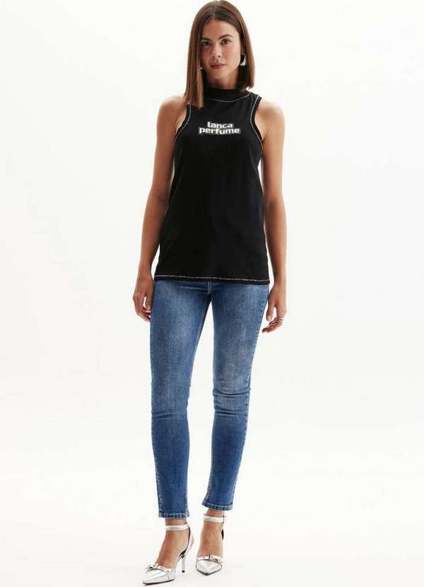 Lança Perfume Easy - Calça Jeans Skinny Ankle A0004