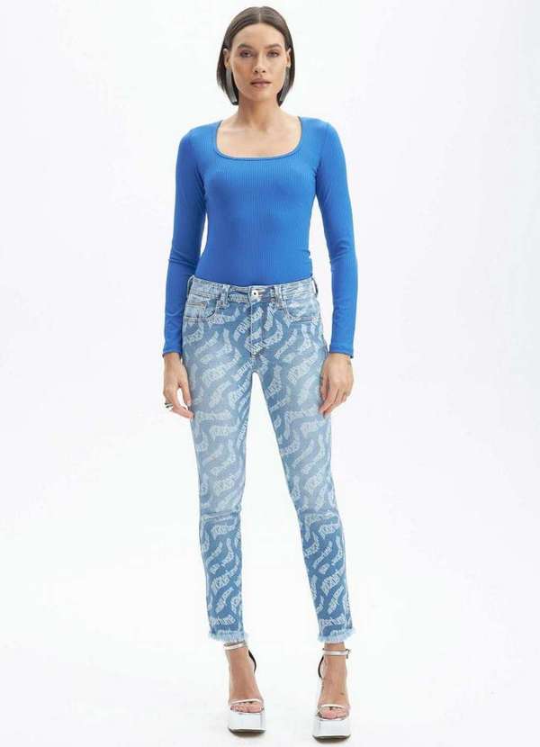 Lança Perfume Easy - Calça Jeans Skinny High Nix A0004