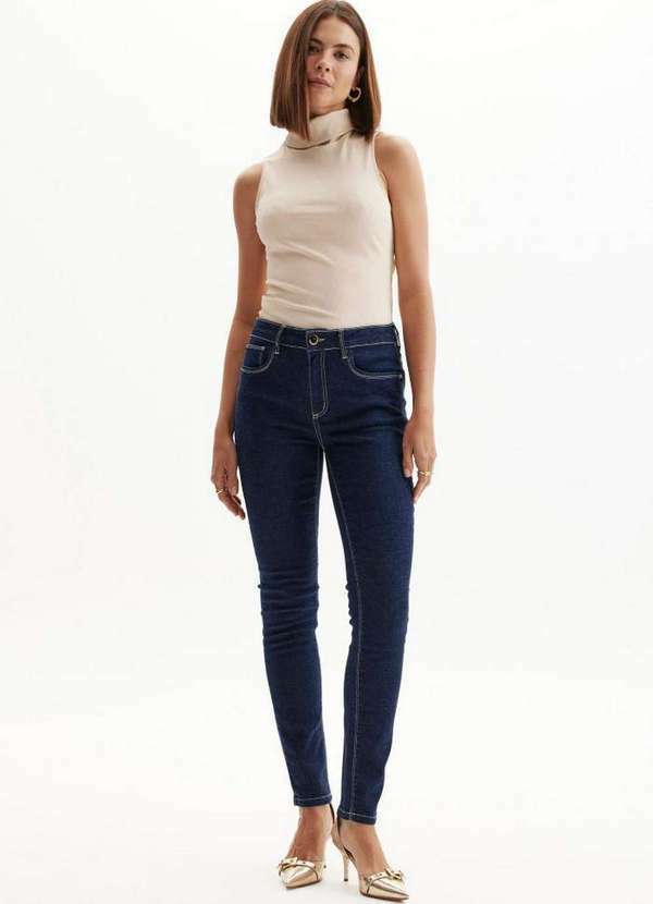 Lança Perfume Easy - Calça Jeans Skinny High A0004