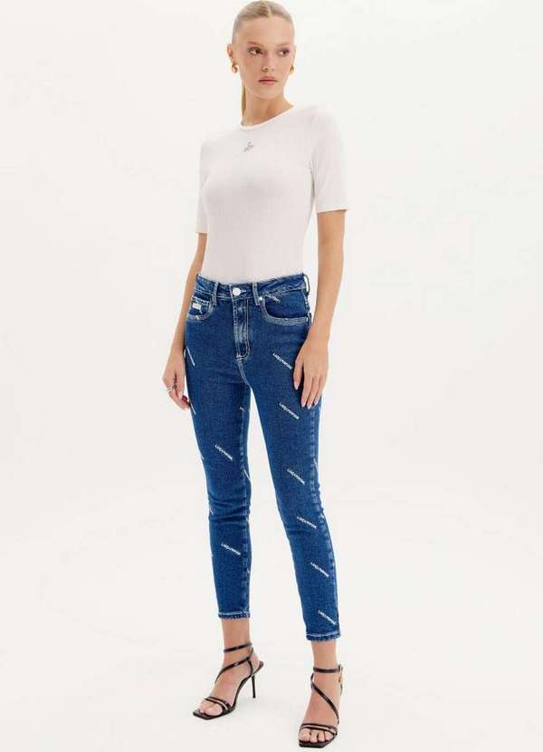 Lança Perfume - Calça Jeans Skinny Super High A0004