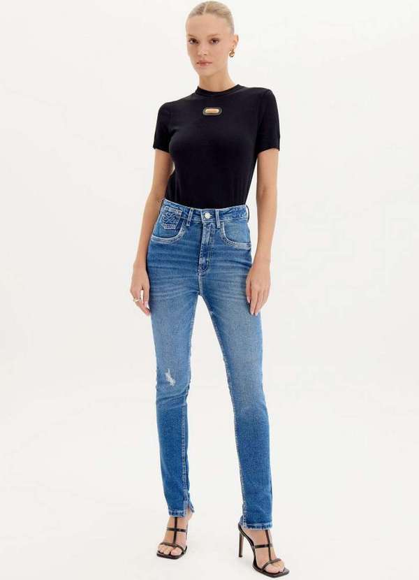 Lança Perfume - Calça Jeans Skinny Super High A0004