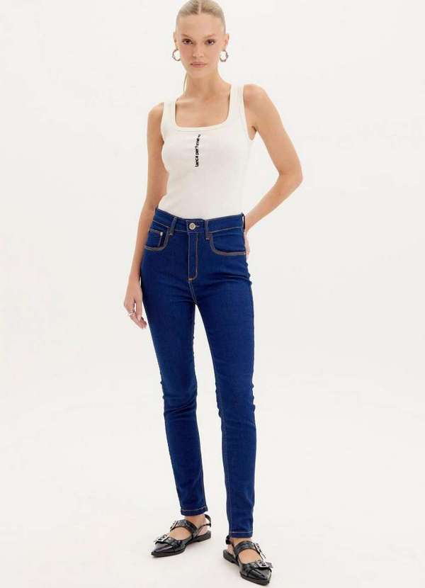 Lança Perfume Easy - Calça Jeans Skinny Super High A0004