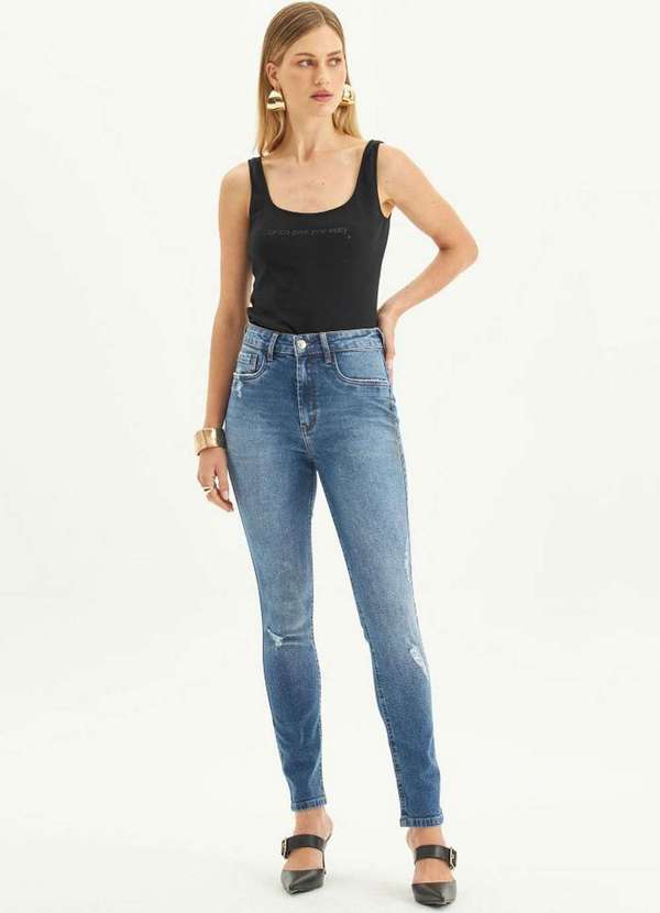 Lança Perfume Easy - Calca Jeans Skinny Super High A0004 1