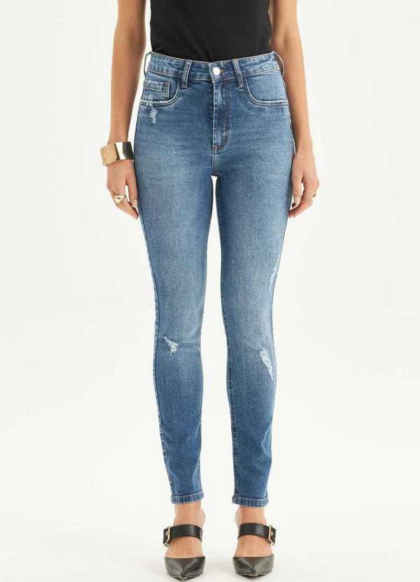 Lança Perfume Easy - Calca Jeans Skinny Super High A0004 2