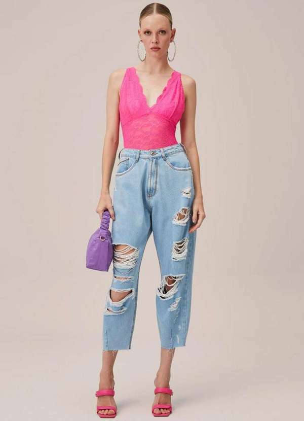 Lança Perfume - Calça Jeans Slouchy High 00004
