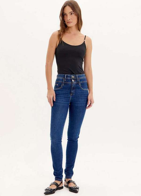 Lança Perfume Easy - Calça Jeans Very Skinny A0004