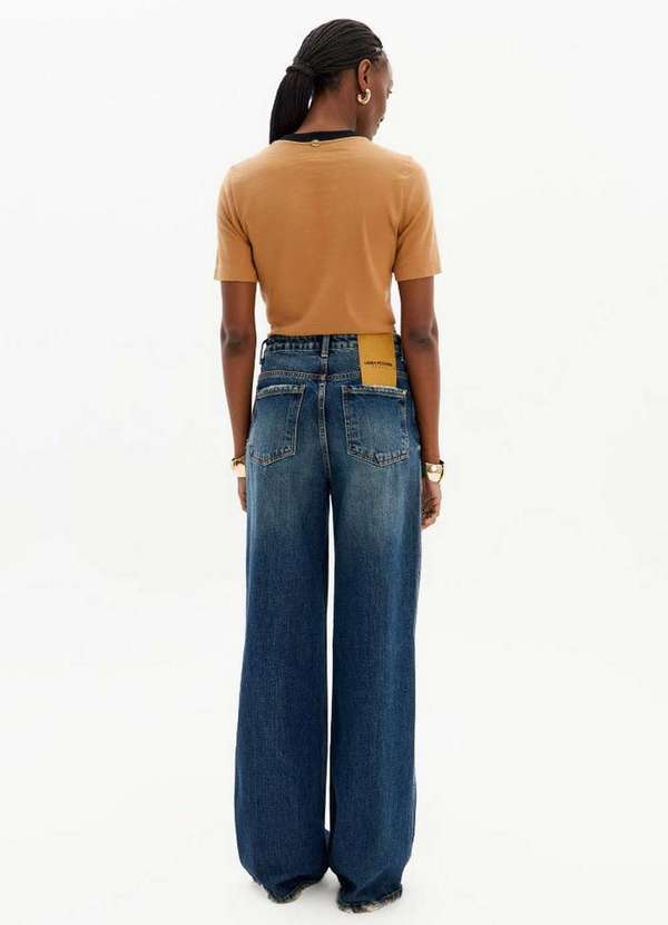 Lança Perfume - Calça Jeans Wide Leg Super Alta A0004 3