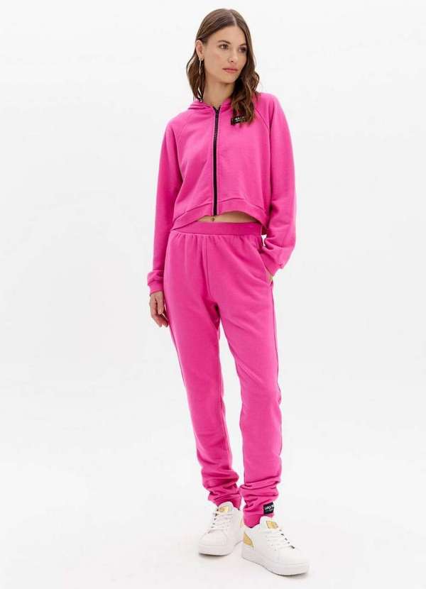 Lança Perfume Easy - Calça Jogging Cintura Alta Bolsos A2314