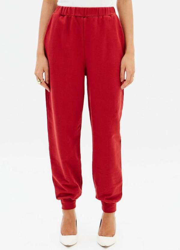 Lança Perfume - Calça Jogging Cintura Alta com Bolsos A1396 2