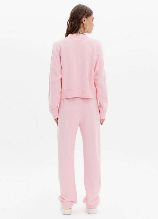 Lança Perfume Easy - Calça Moletom Full Length Cintura Alta Logo A2347 2