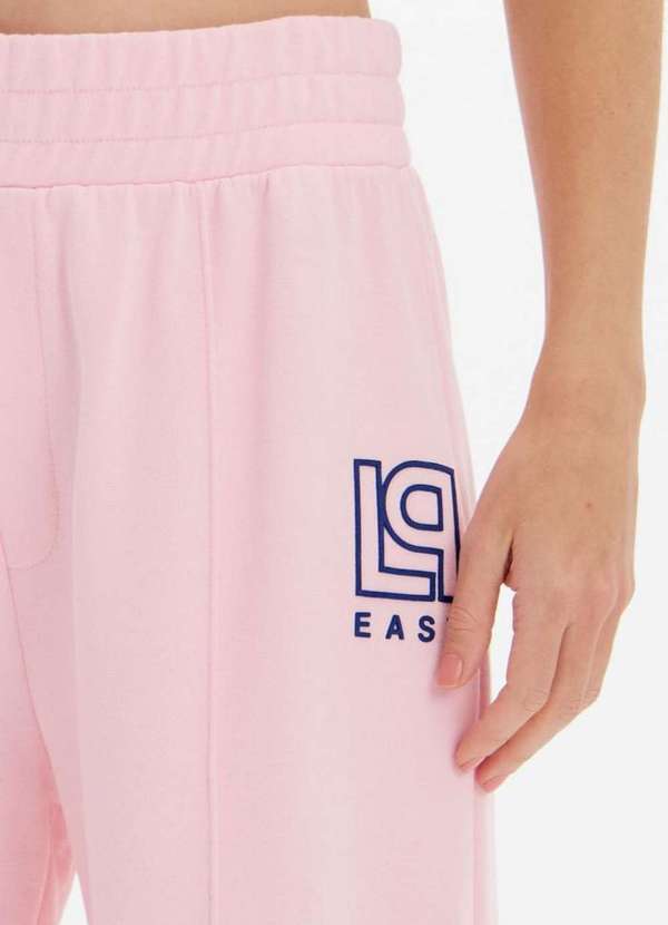 Lança Perfume Easy - Calça Moletom Full Length Cintura Alta Logo A2347 4