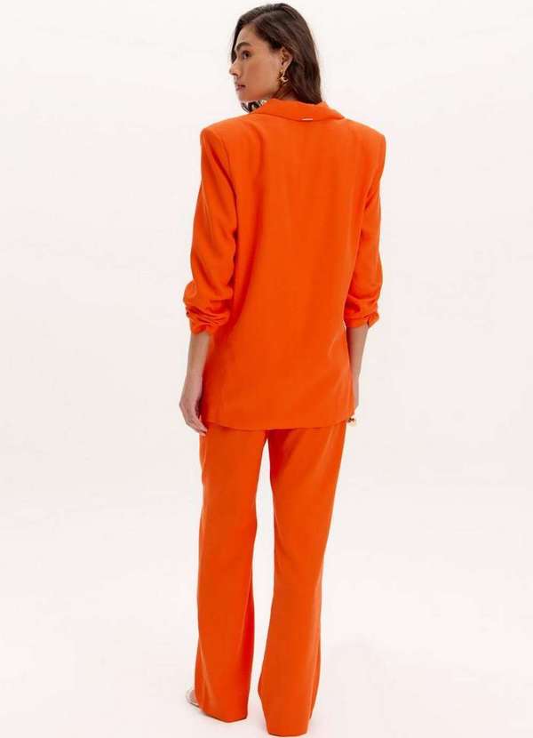 Lança Perfume - Calça Reta com Passantes A1703 3