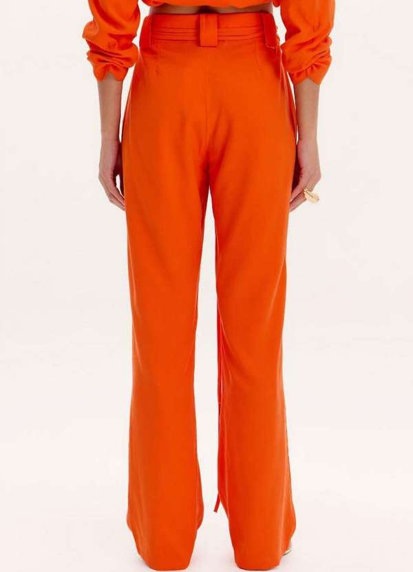 Lança Perfume - Calça Reta com Passantes A1703 4