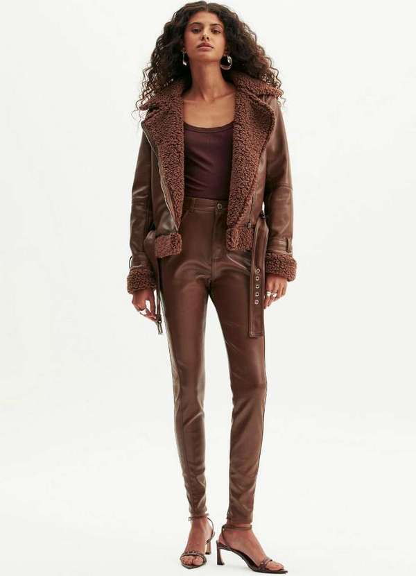 Lança Perfume - Calça Skinny Cintura Alta A1033