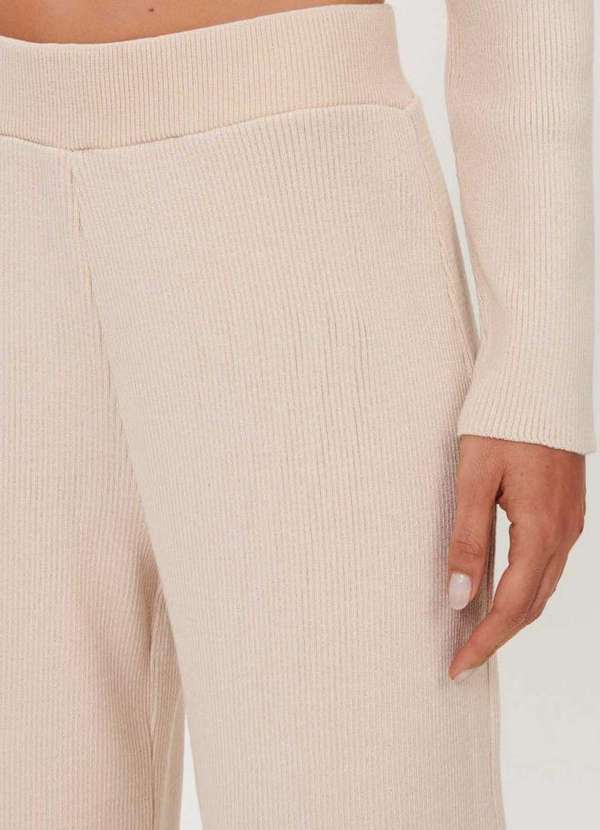 Lança Perfume - Calça Tricô Reta de Cintura Alta A2728 2