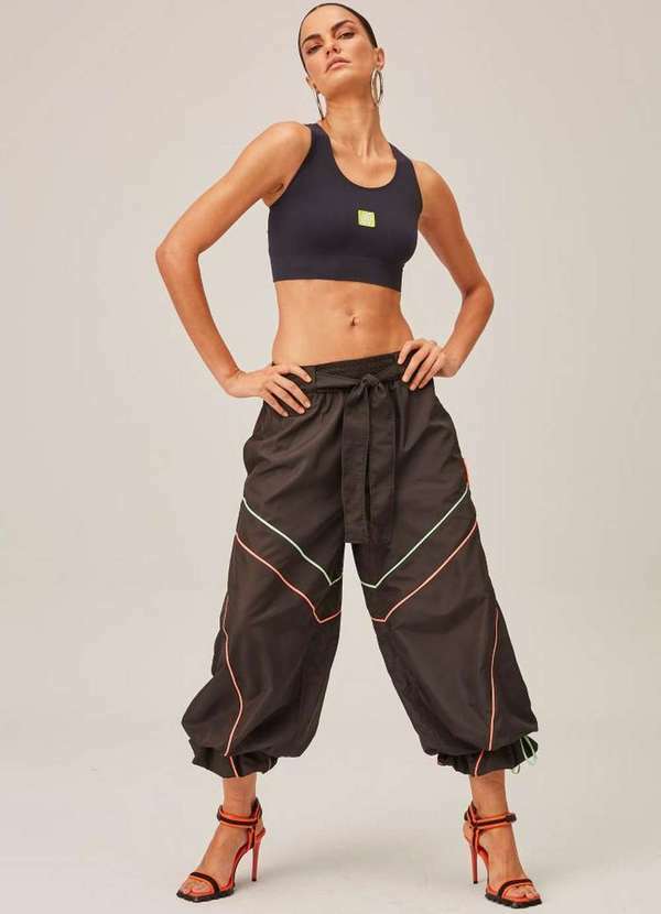 Lança Perfume Easy - Calça Wide Box Detalhes Colors 00003