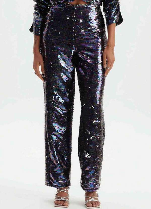 Lança Perfume - Calça Wide Leg Cintura Alta 00003 6