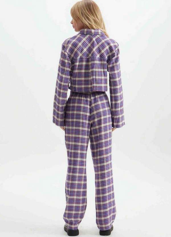 Lança Perfume - Calça Wide Leg Cintura Alta 01035