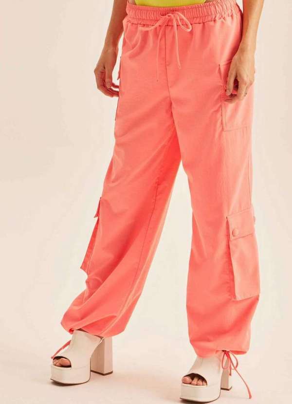 Lança Perfume - Calça Wide Leg Cintura Alta 09965 2