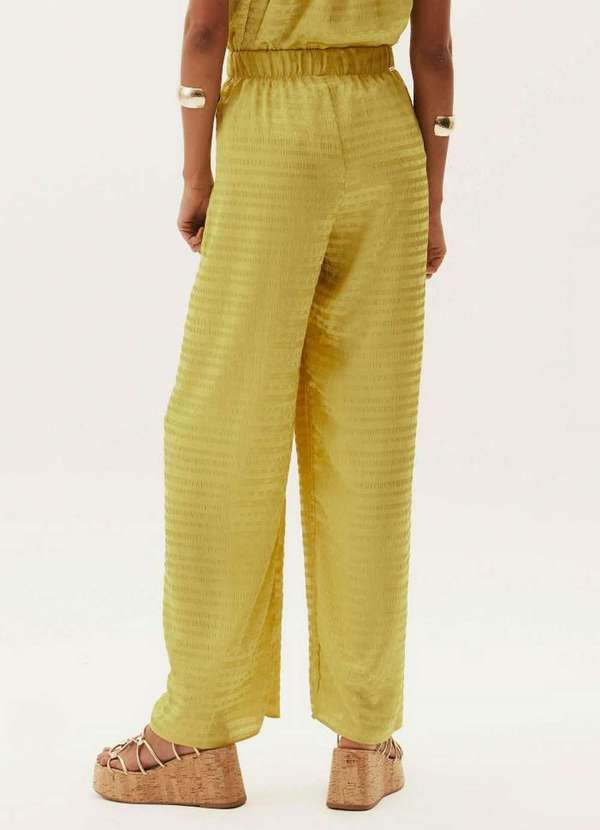 Lança Perfume - Calça Wide Leg Cintura Alta A0788 4