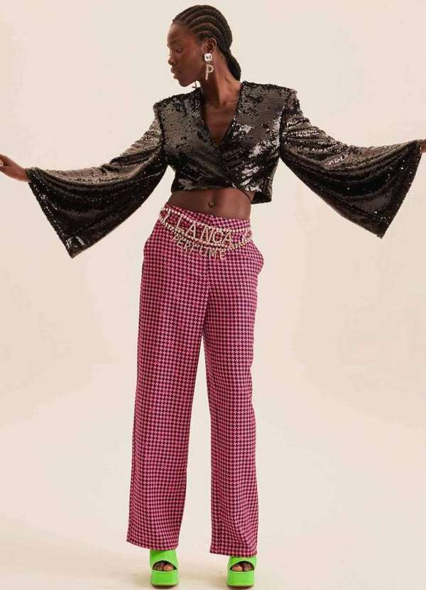 Lança Perfume - Calça Wide Leg 00360