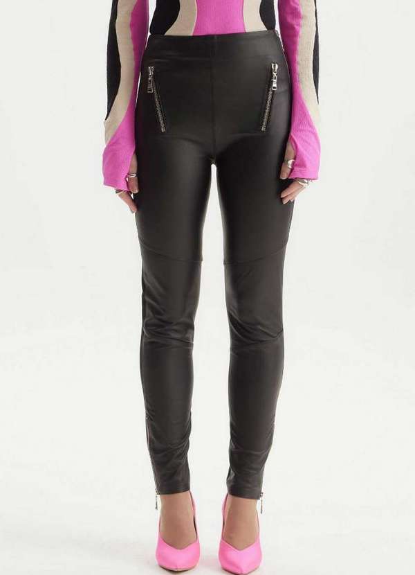 Lança Perfume - Legging de Couro 00003 5