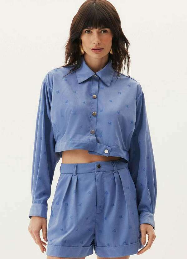 Lança Perfume - Camisa Cropped Siganture A1084 2