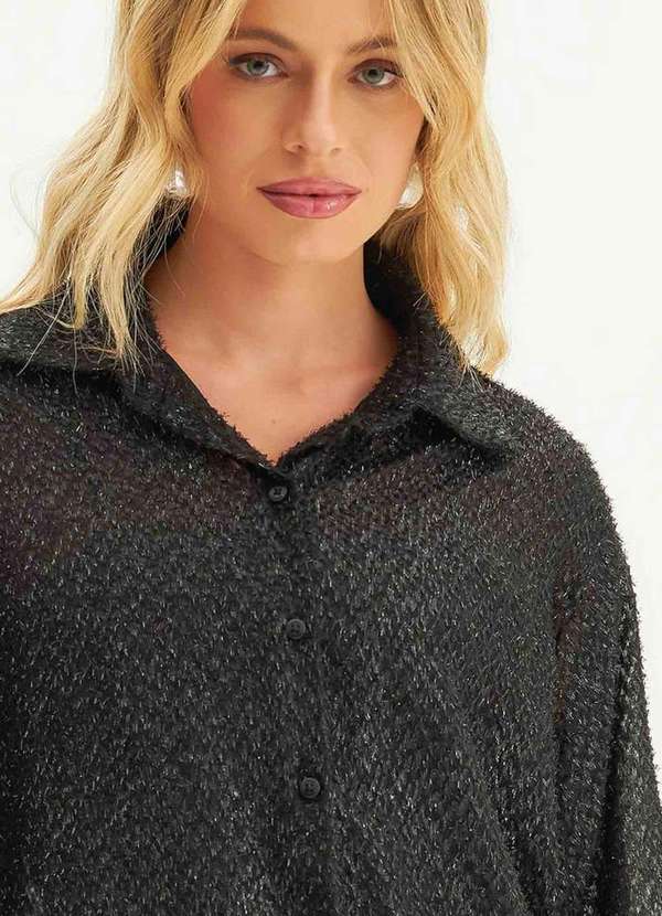 Lança Perfume - Camisa Oversized Alongada A0003 4