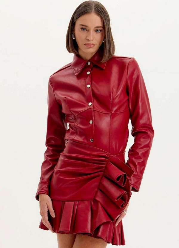 Lança Perfume - Camisa Slim com Botões A1326 1