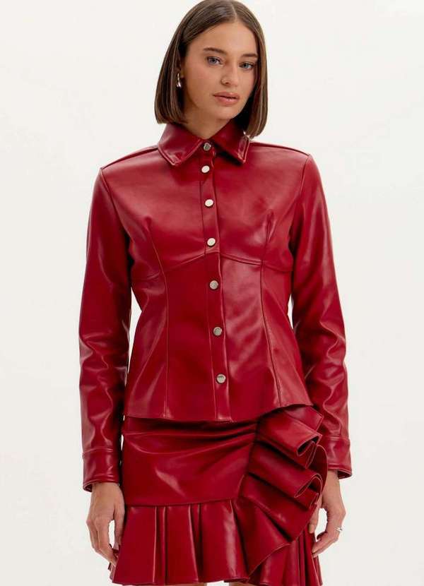 Lança Perfume - Camisa Slim com Botões A1326 2