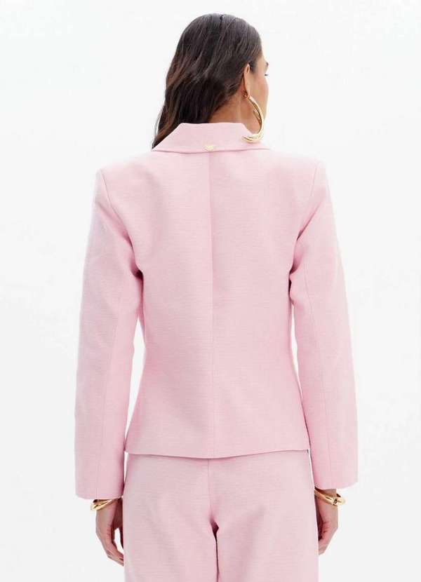 Lança Perfume - Blazer Alfaiataria Slim com Botões Frontais A2479 3