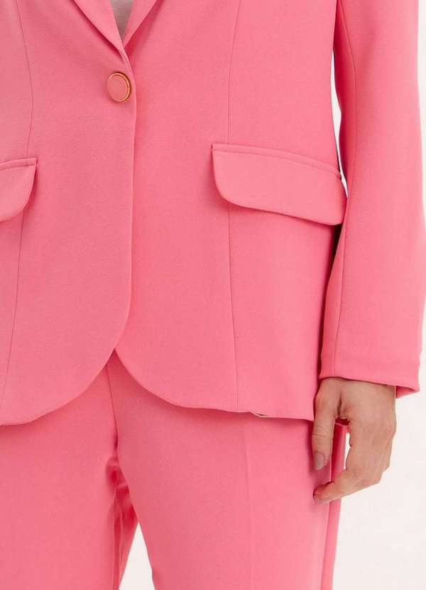 Lança Perfume - Blazer Alongado com Faixa A1658 5