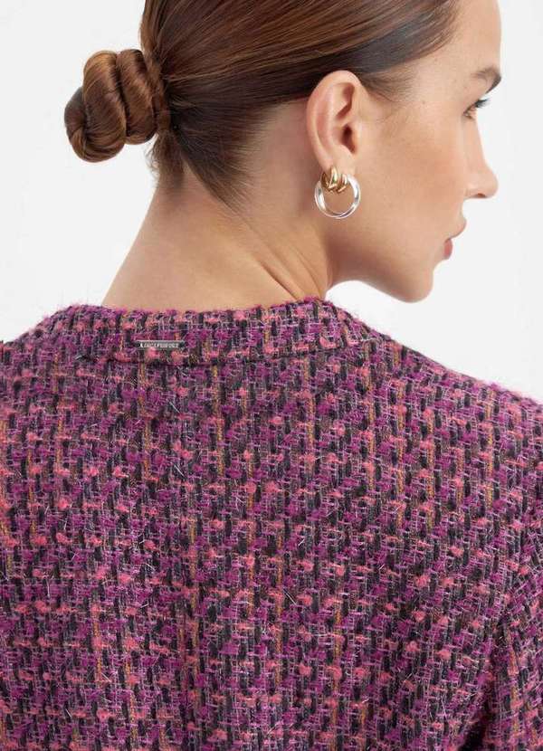 Lança Perfume - Blazer Alongado Texturizado A0115 2