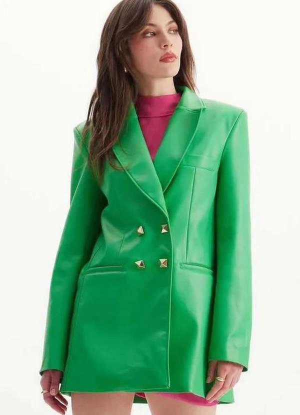 Lança Perfume - Blazer Boyfriend Alongado 00483 3